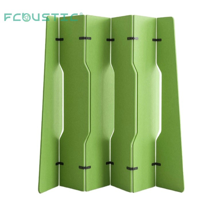 No Hcho Polyester Acoustic Partition Panels Sound Absorption Pet Acoustic Divder Panels Acoustic Office Cubicles