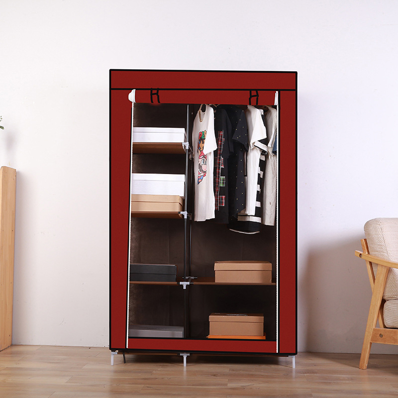 Assembly Combination Steel Pipe Clothing Modern Simple Wardrobe