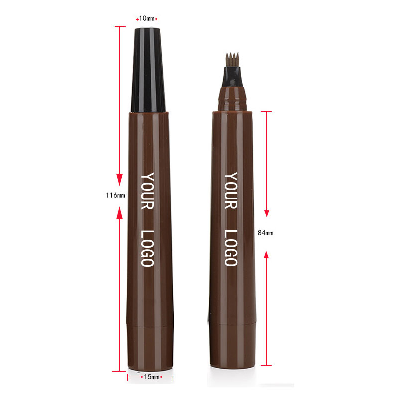 Four Claw Ladies Eyebrow Pencil Man Beard Filler Pencil Wild Split Eyebrow Pencil