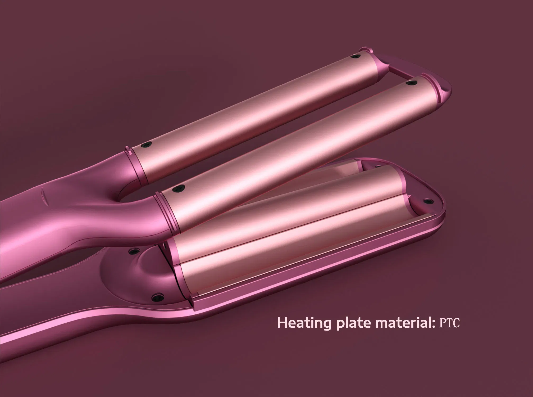 Great Quality Luxurious Pink Professional Barber Salon Electric Hair Curler