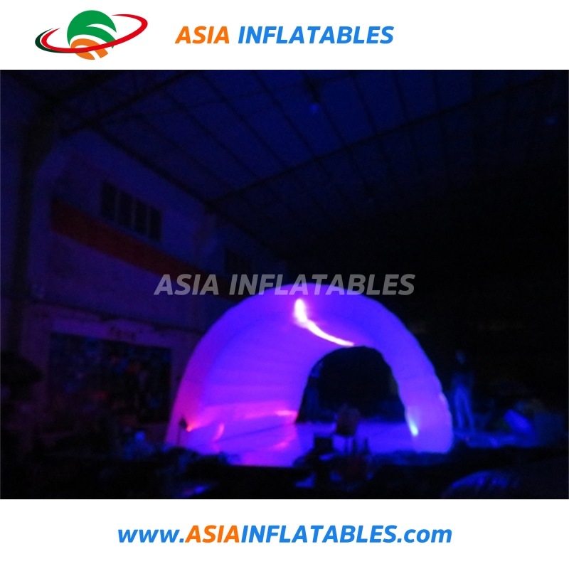 Giant Inflatable Tunnel for Wedding Party Use, Inflatable Event Tunnel with Lights