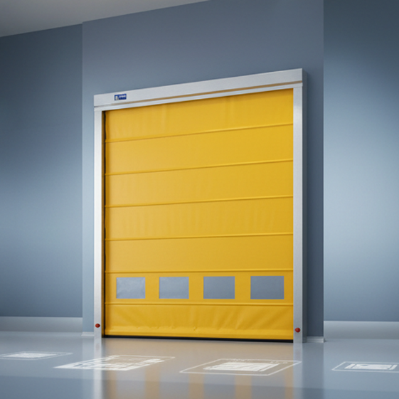 High Quality Hot Selling Durable Secure PVC Vertical Smooth-Operating Space-Saving Reliable Long-Lasting Stacking Door