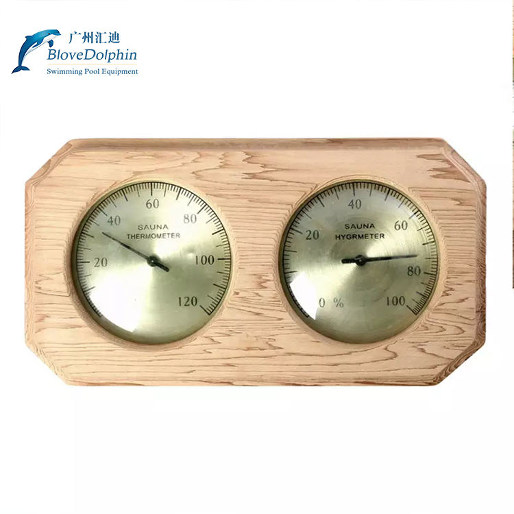 High Quality New Sauna Accessories Sauna Hygrometer Wood Sauna Thermometer Hygrometer