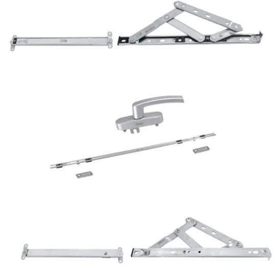 Complete Set Solution System Hardware Top -Hung Curtain Wall Multi-Point Lock