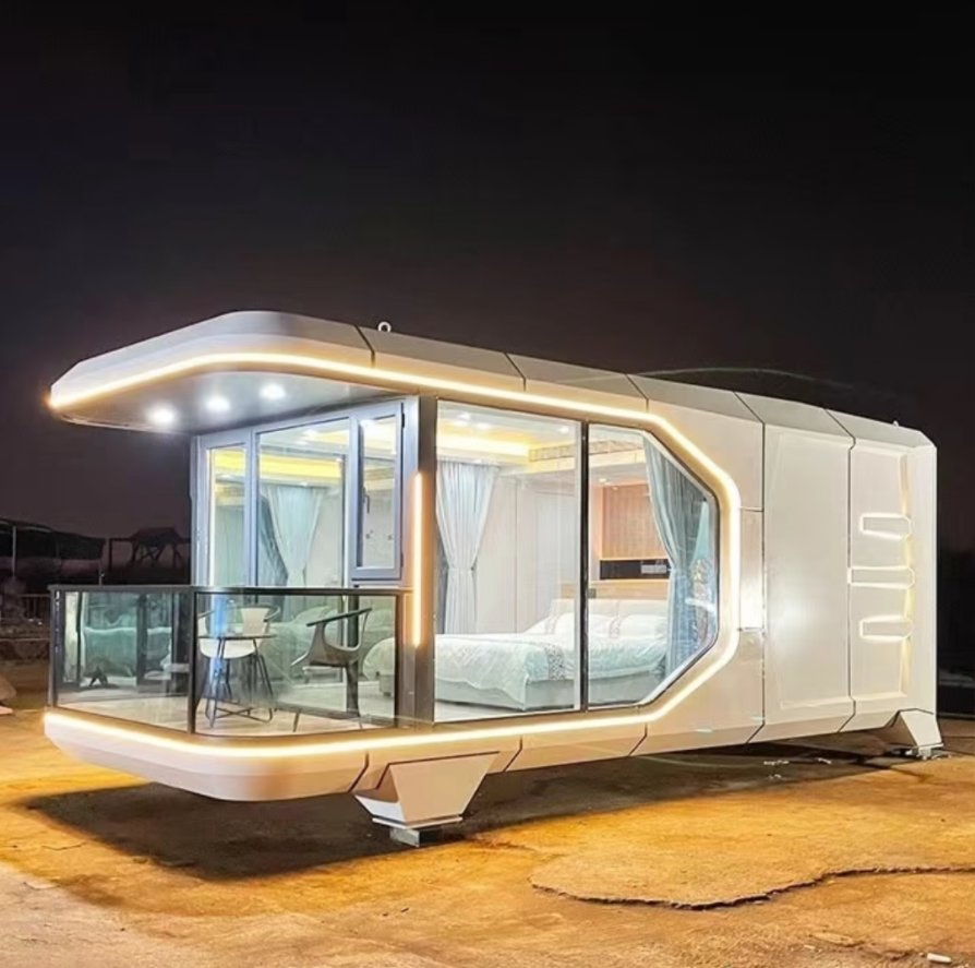 Space Capsule House Factory Prefab Home Modern Modular House Prefabricated Homes