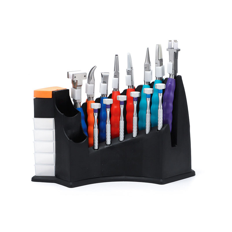 High - Precision Eyeglass Fixing Rubber Handle Tool Set