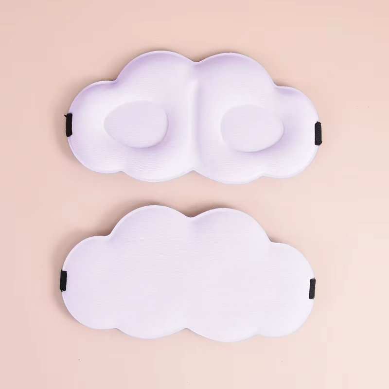 Soft Cloud 3D Contoured Eye Mask for Women and Men Blackout Sleep Mask with 3D Sleep Blindfold for Lash Extensions