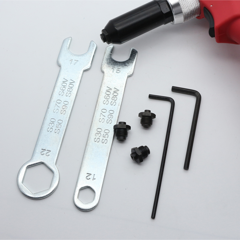 Industrial Air Pop Rivet Gun, 3/32" - 3/16" Pneumatic Riveter