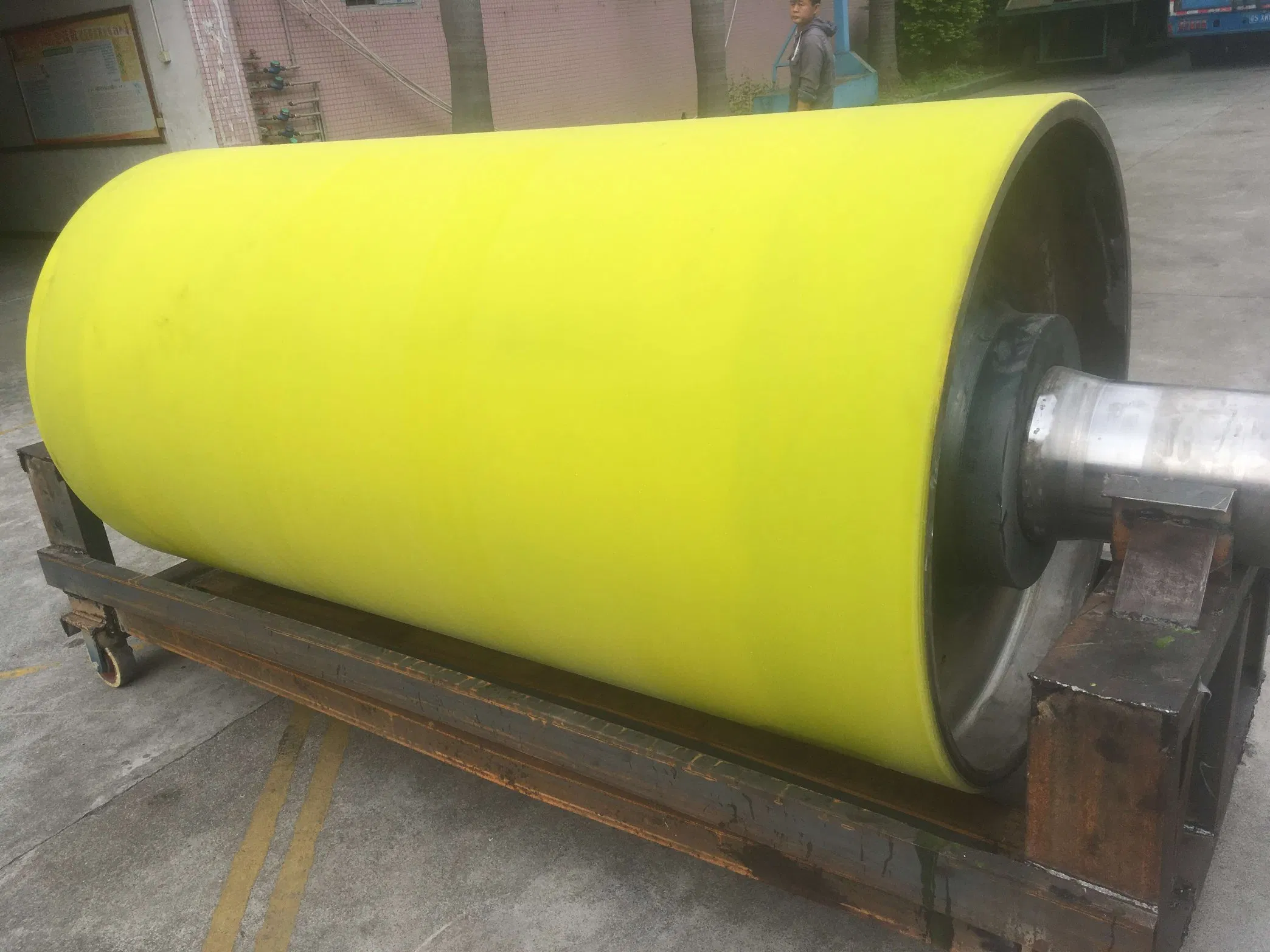PU Rubber Caster Wheels for Trolley Cars