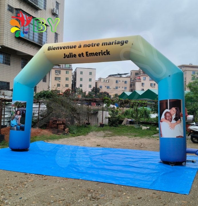 Customized Advertising Inflatable Arch Events Entrance Door Giant Inflatable Race Arch Gateway