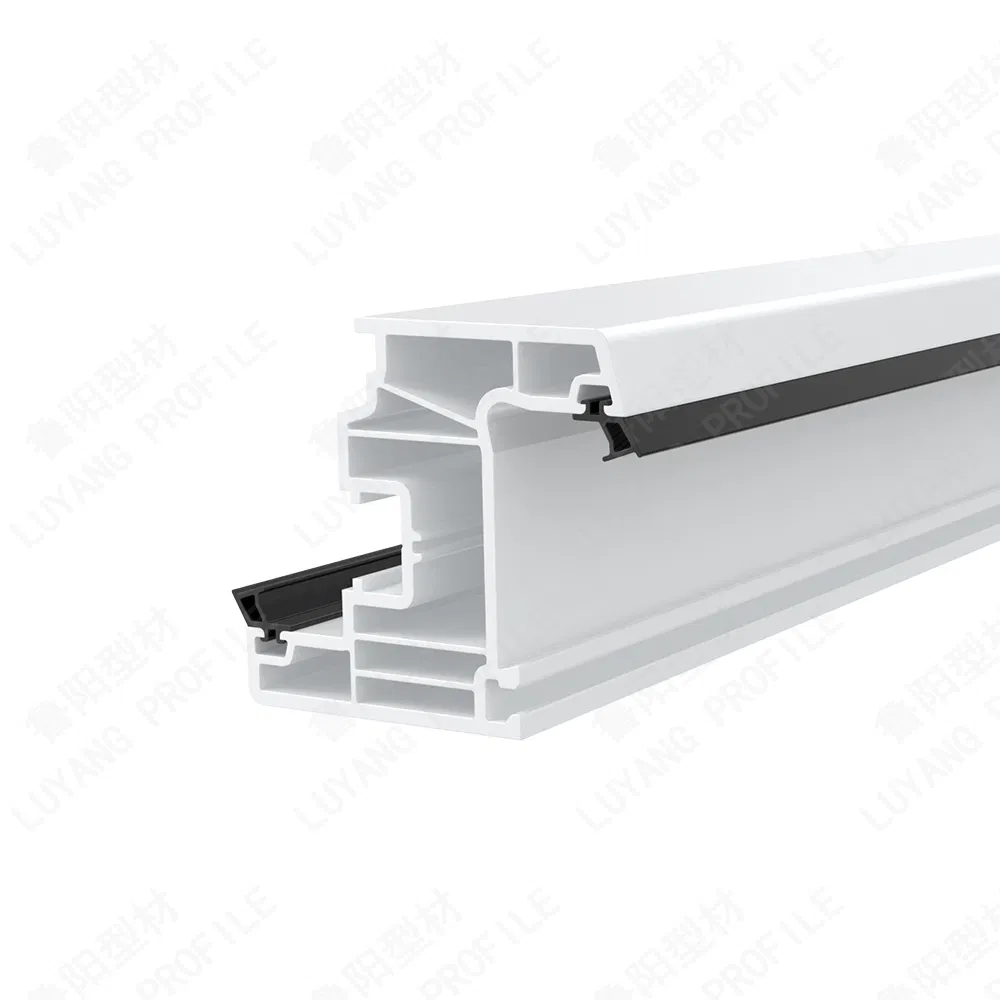 Weather-Resistant Plastic Profile UPVC Extrusion PVC Profiles for Window Frames