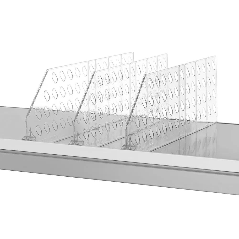 Shelf Divider "Ros" Range, Height 60mm, Without Stopper