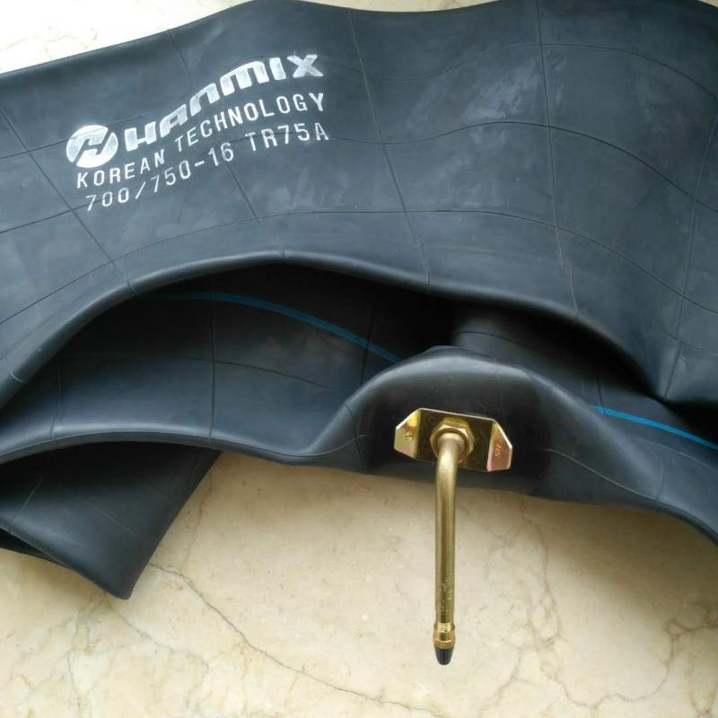 Hanmix Truck Tire Inner Tube, Butyl, Natural Rubber, Korean Technology - Sizes: 700/750-15, 700/750-16, 825-16, 900/1000-20
