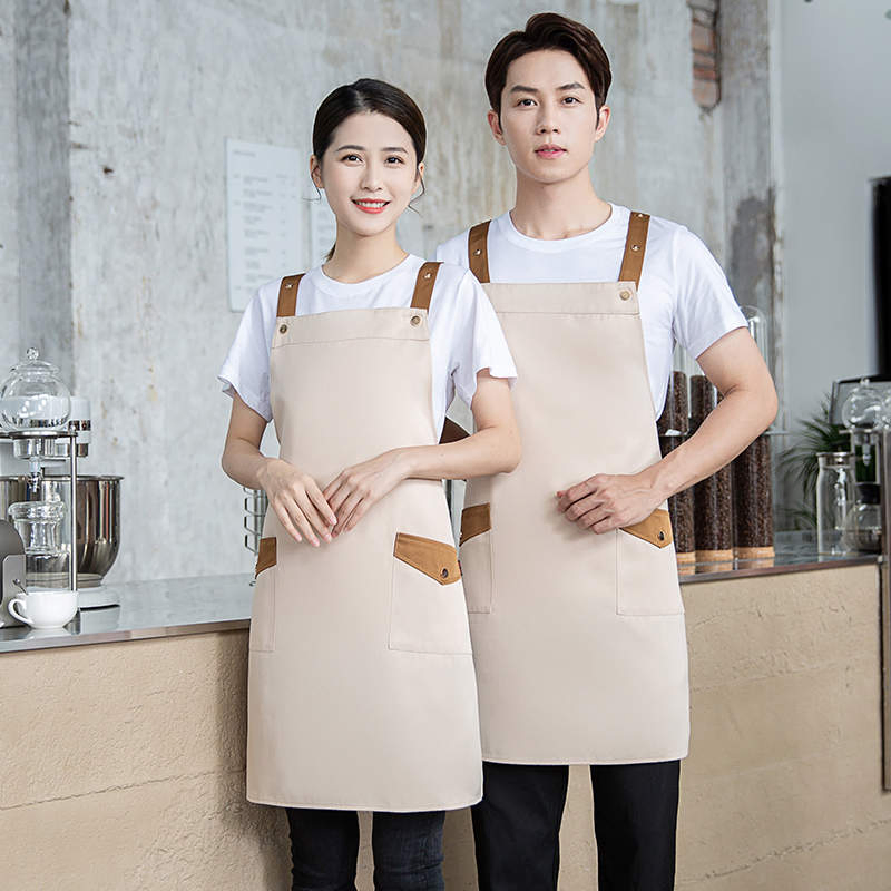 Csjd-U01-B06# Restaurant Hot Pot Restaurant Kitchen Waiter Work Shoulder Apron