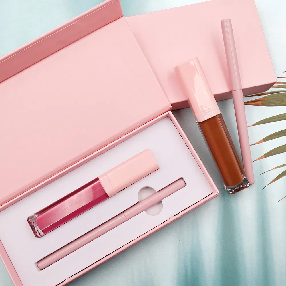 Private Label Matte Liquid Lipstick Lip Liner Kit Waterproof Long-Lasting Vegan