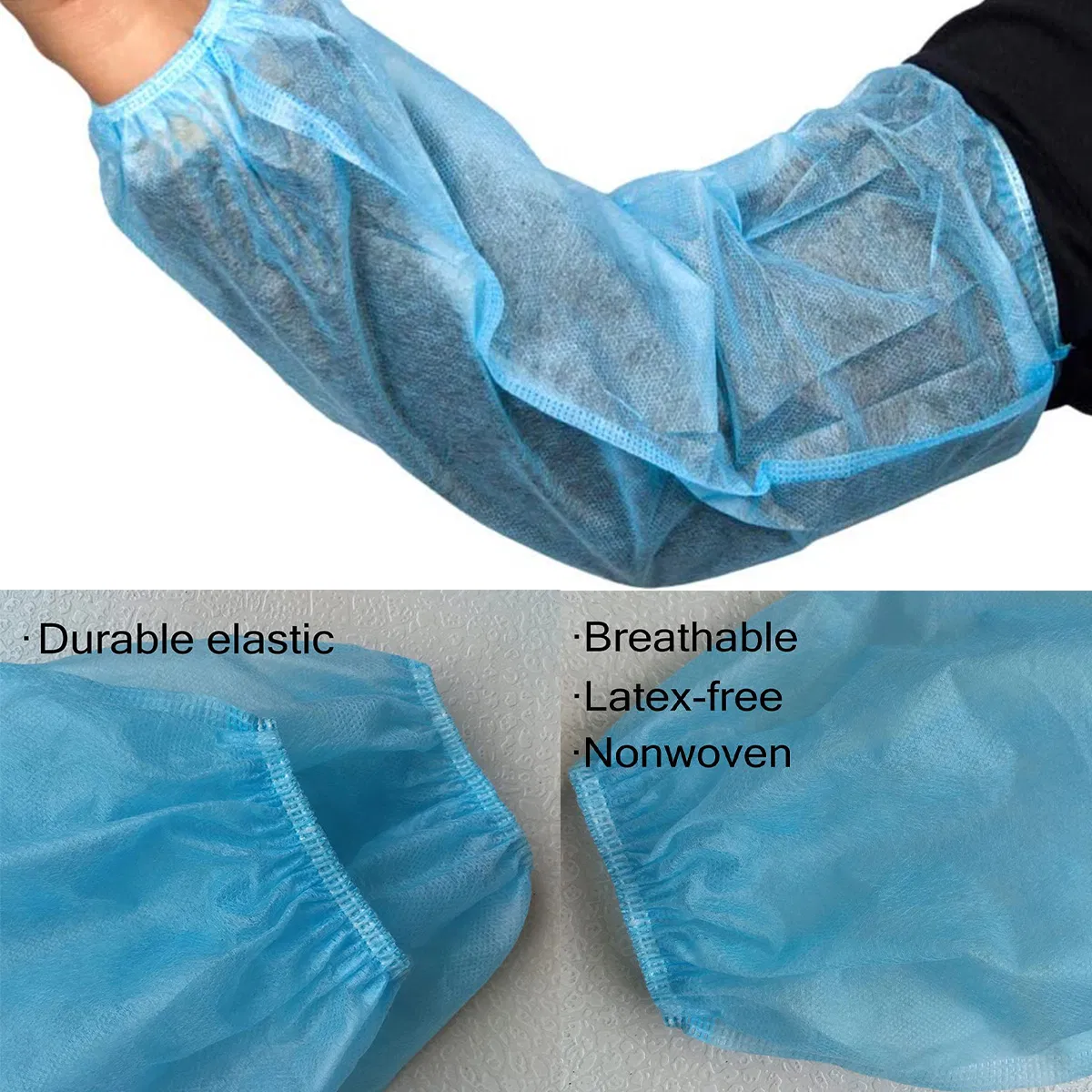 Disposable PP/SMS/PE Nonwoven Sleeve Cover Oversleeves