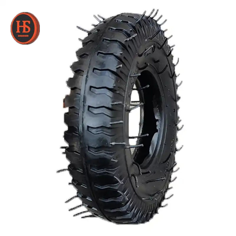 2.50-4 Pneumatic Rubber Wheel with Roller Bearing Air Wheel for Hand Trolley