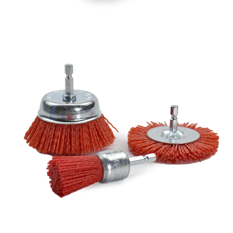 Абразивная щетка для дерева, полировки и удаления заусенцев