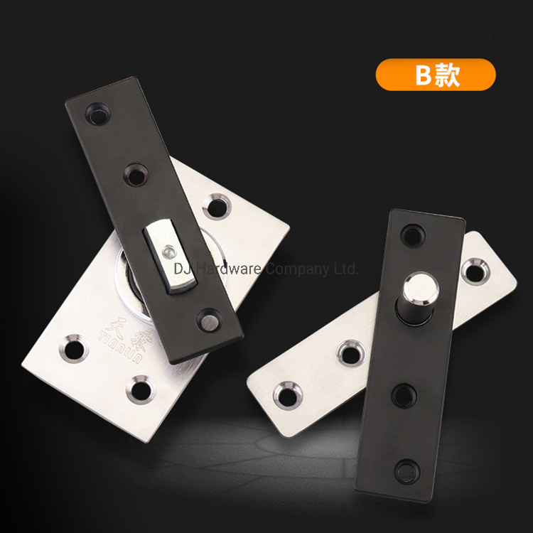 360 Degree Stainless Steel Corner Central Pivot Invisible Hinge