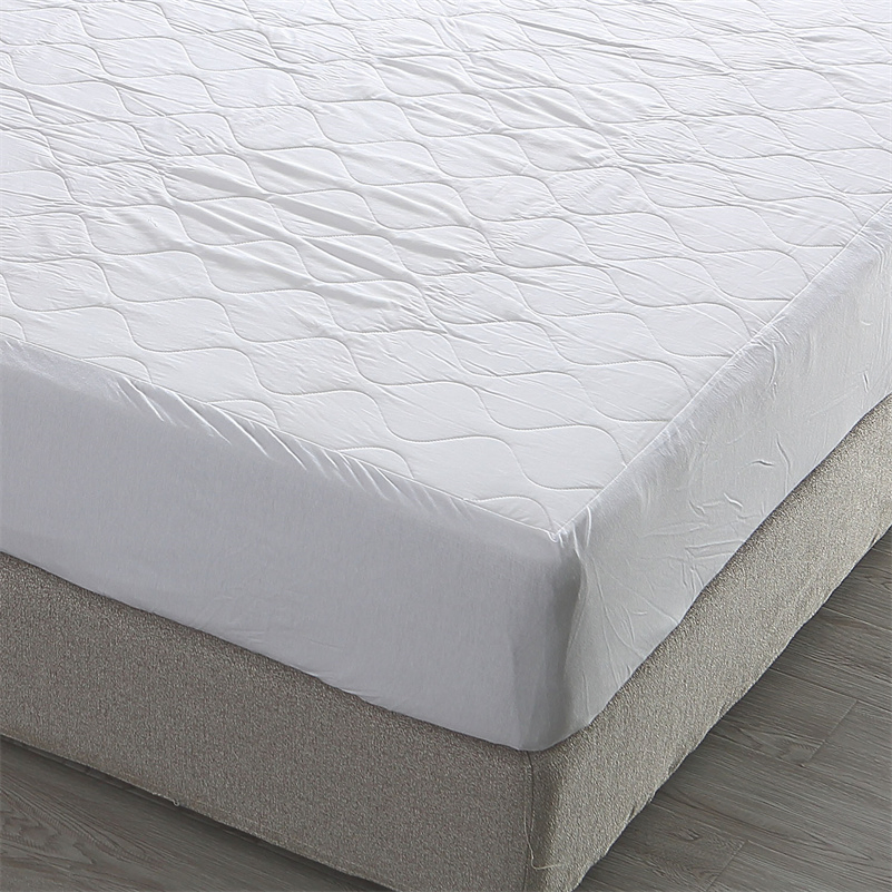 China Factory Supplier Super Soft 100% Cotton Breathable Mattress Pad
