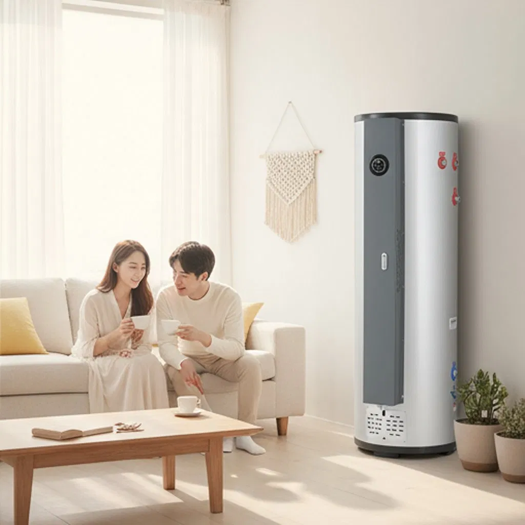 Газовая колонка 100л для дома с непрерывной подачей горячей воды