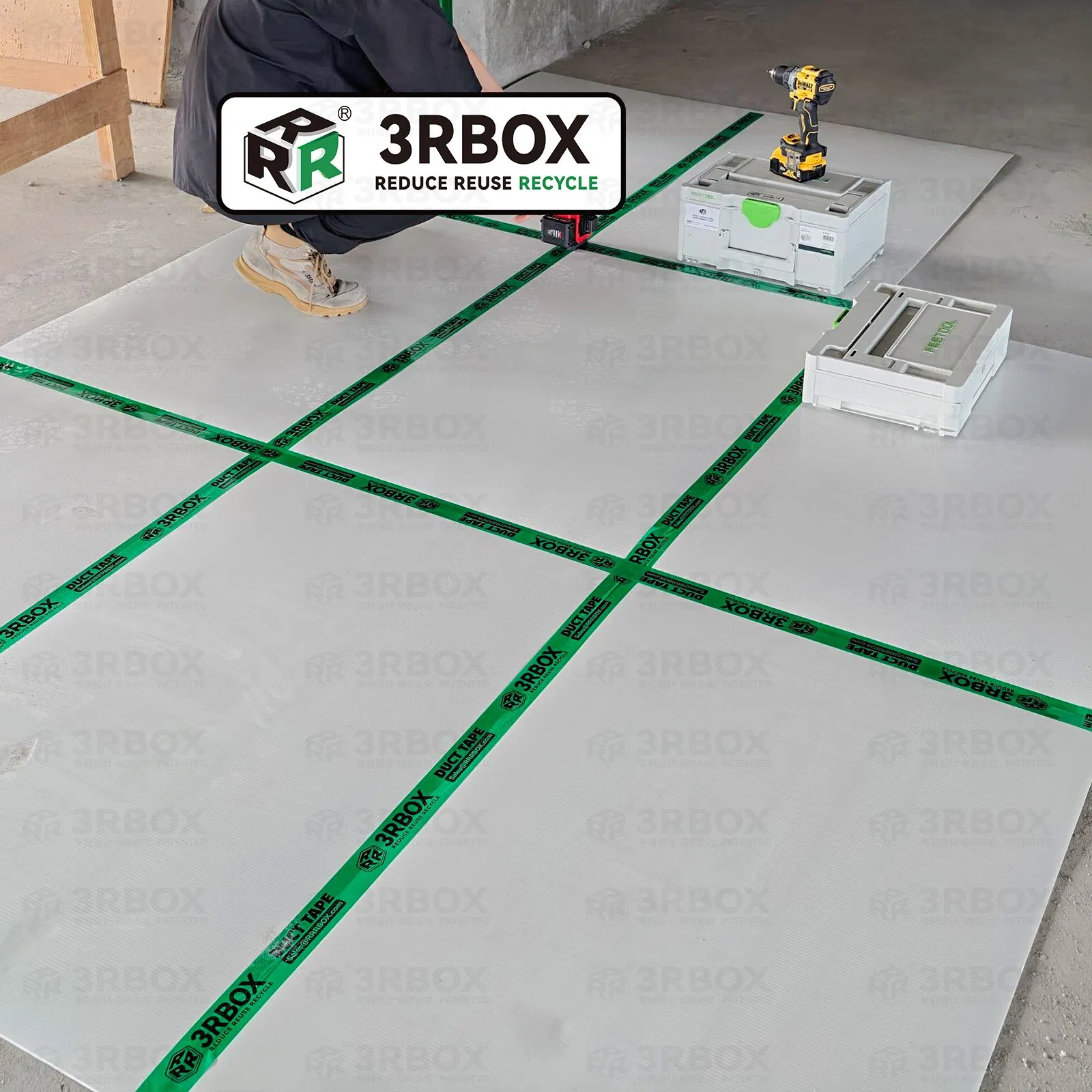 Waterproof Floor Protection Mats for Renovation