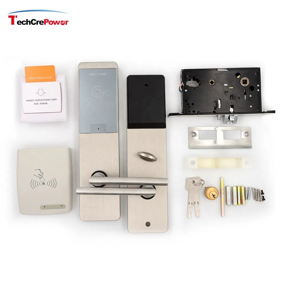 E823 New High Quality High Sensitive Control Zinc Alloy Card Hotel Door Lock