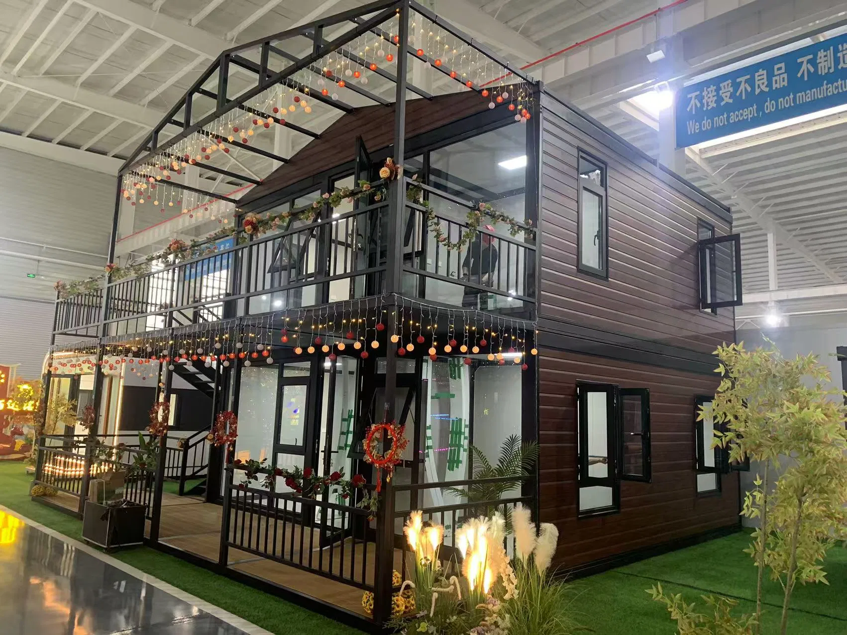 CE ISO Approved Hot Sale Prefabricated House Double Layer Quickly Assemble Foldable Expandable Container House