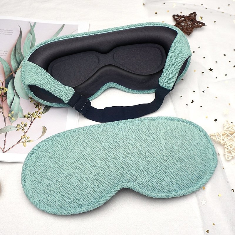100% Light Blocking Sleeping Mask 3D Contoured Sleep Mask for Side Sleepers