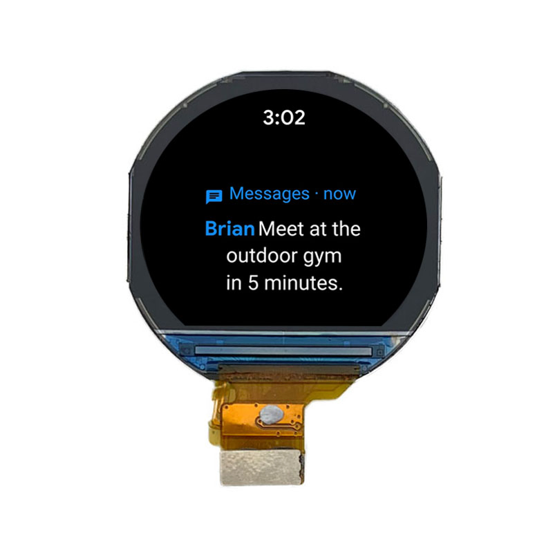 Small Size 0.96′ ′ Circle TFT LCD Module for Smart Wearable Device
