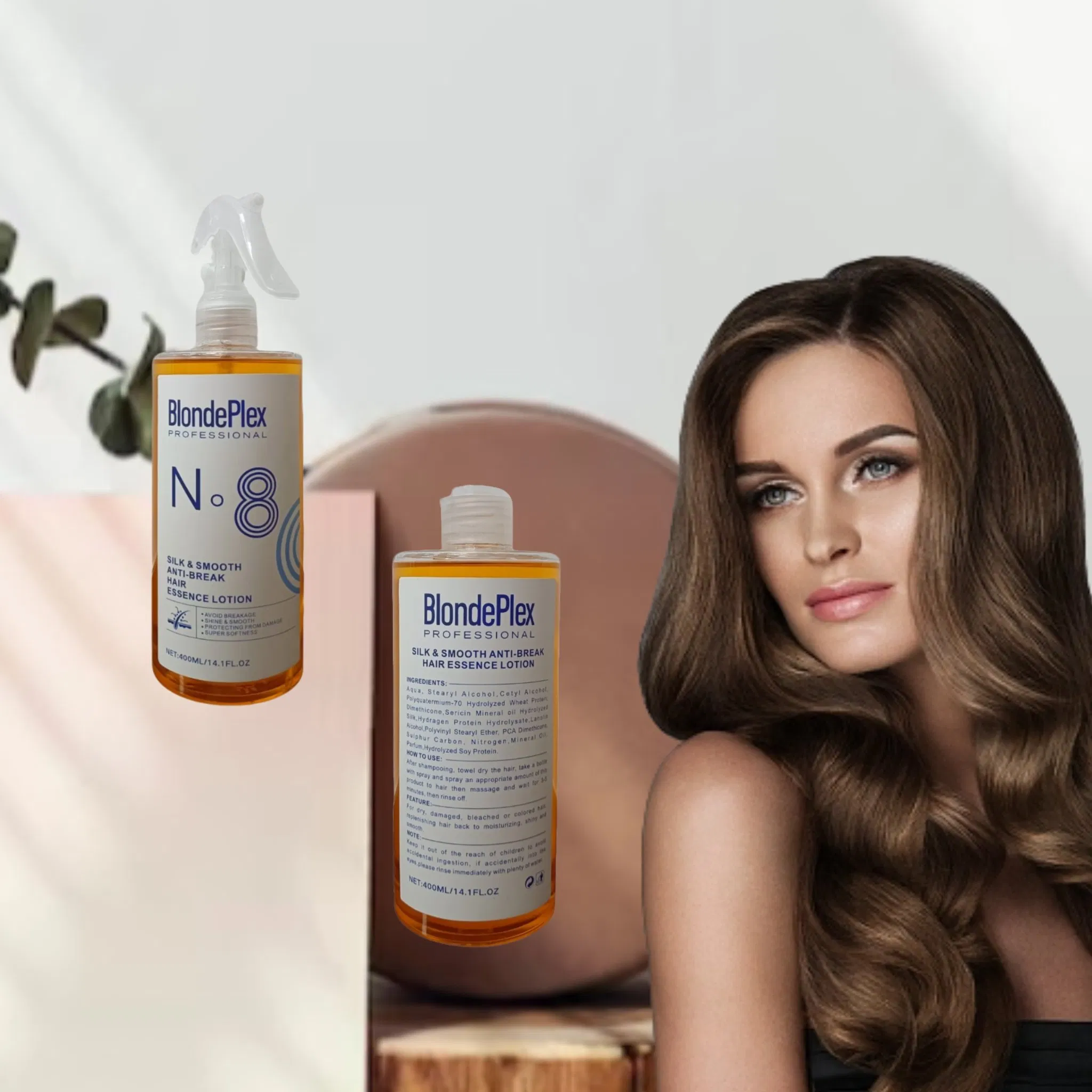 2025 New Product Professional Anti Break Hair Essence Serum Private Label Best Hair Oil Hair Serum 400ml