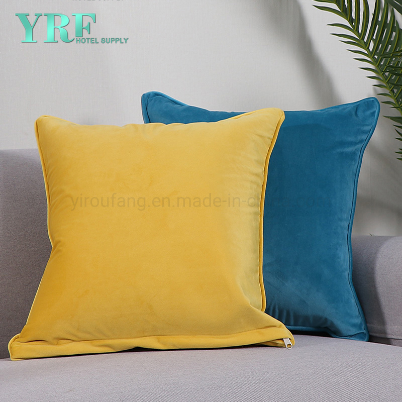 Home Textile Fashionable Pure Color Velvet Soft Decorative Cushion Covers