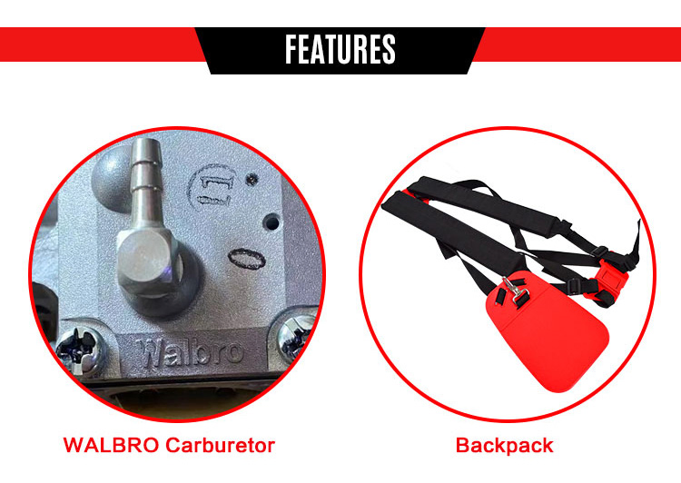 2 Stroke H541 Power String Trimmer Petrol Brush Cutter Gasoline Brush Cutter for Sale