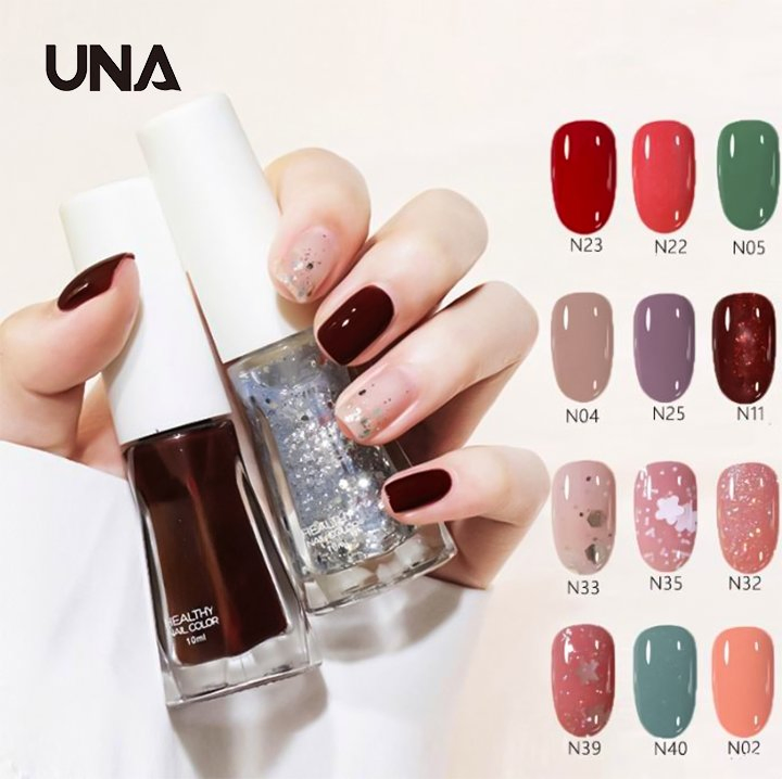 Private Label Water Base Air Dry Fashion 40 Colors Breathable Nail Polish Nail Polish Non Toxic Nail Polish for Kids Use