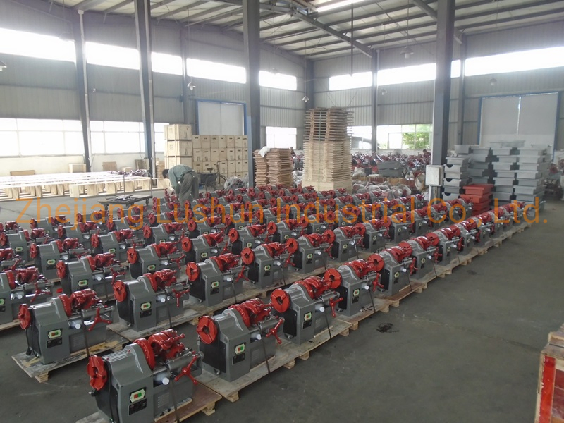 Pipe Threading Machine with BSPT/ NPT Die 1/2-3 Inch