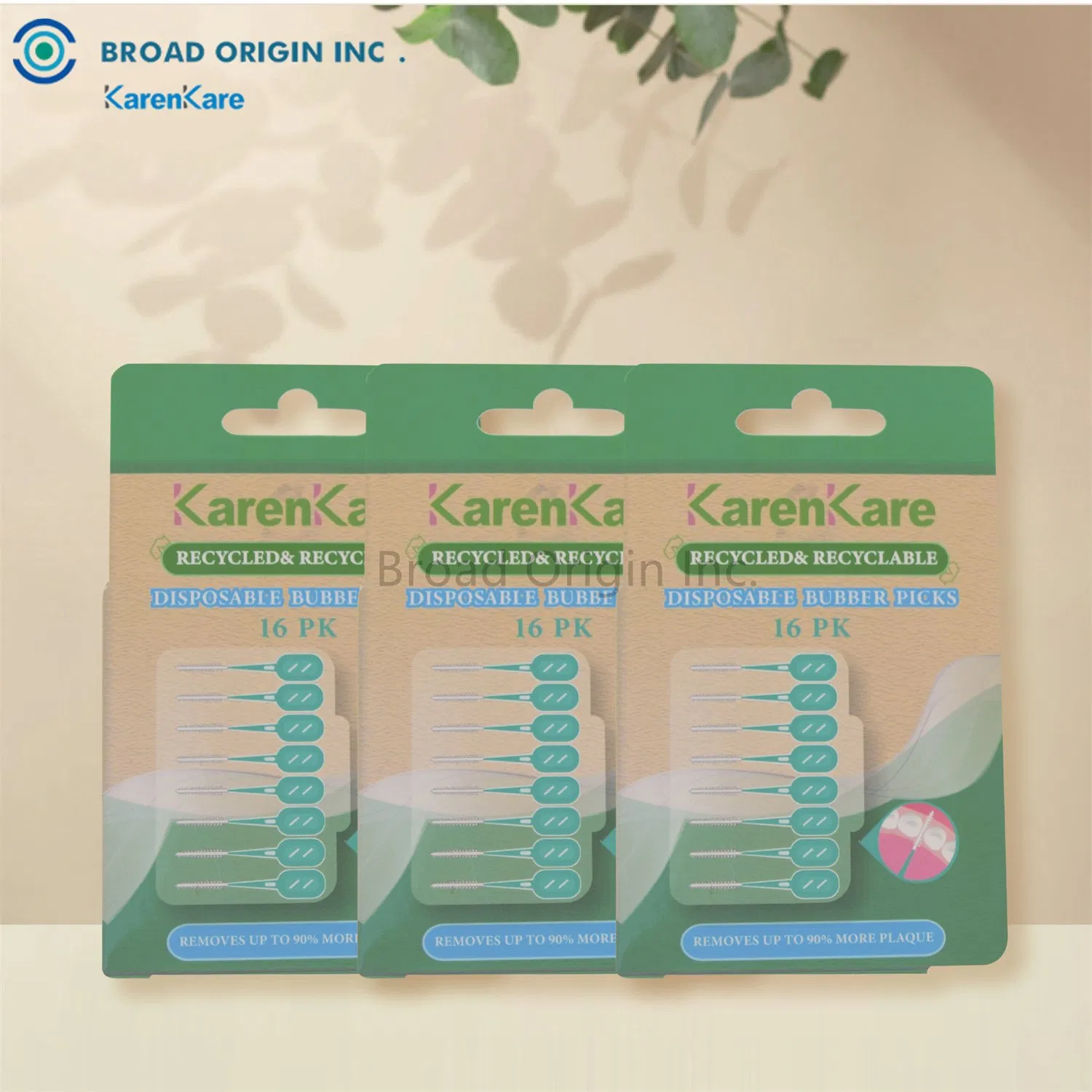 2025 Newest CE Approved Soft Dental Picks Rubber Interdental Brush