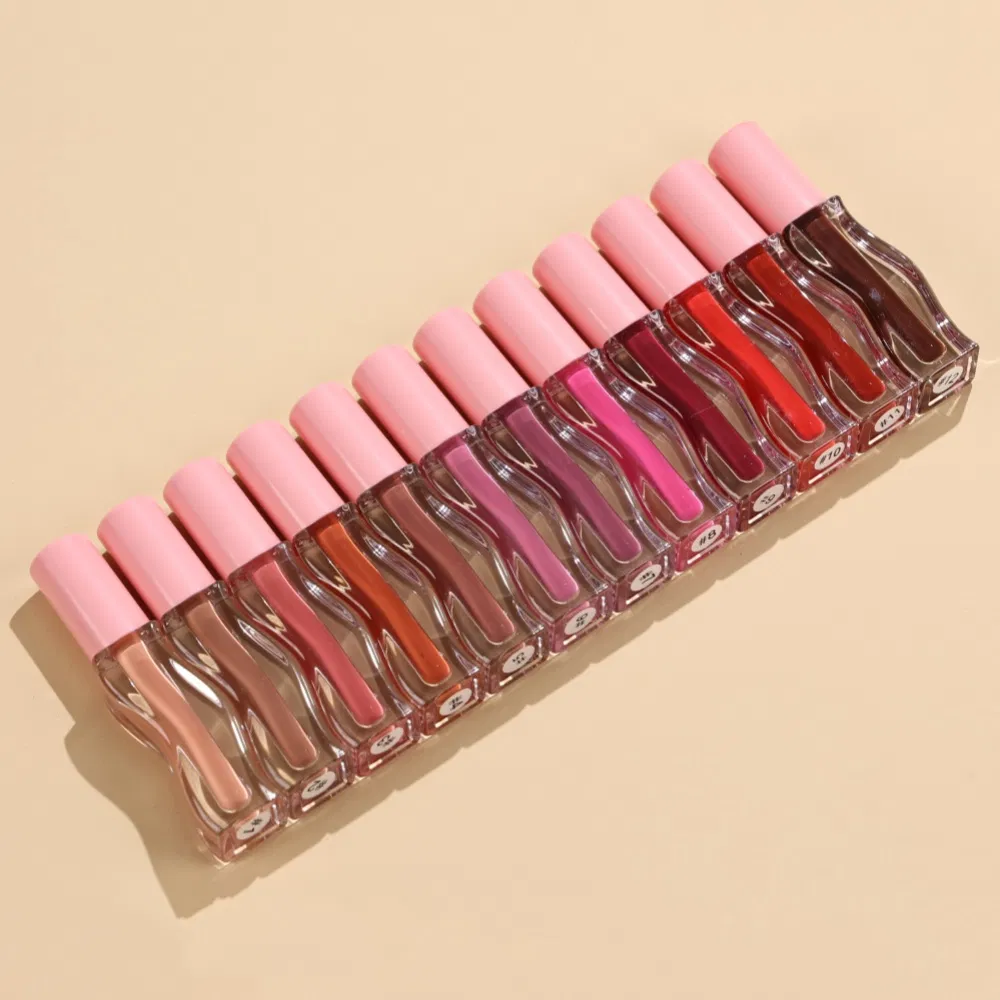New Design Long-Lasting Lip Makeup Moisturizing Waterproof Glossy Liquid Lipstick Smooth Non-Sticky Lipgloss