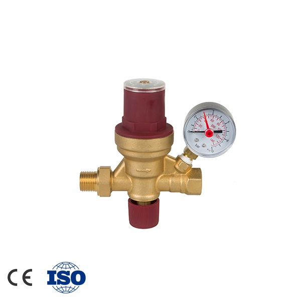 Hpfv02 with Gauge, Auto Filling Valve, Pressure Reduce Valve, Pre-Adjustable Filling Valve, Filling Valve, Brass Filling Valve, Pressure Control Valve