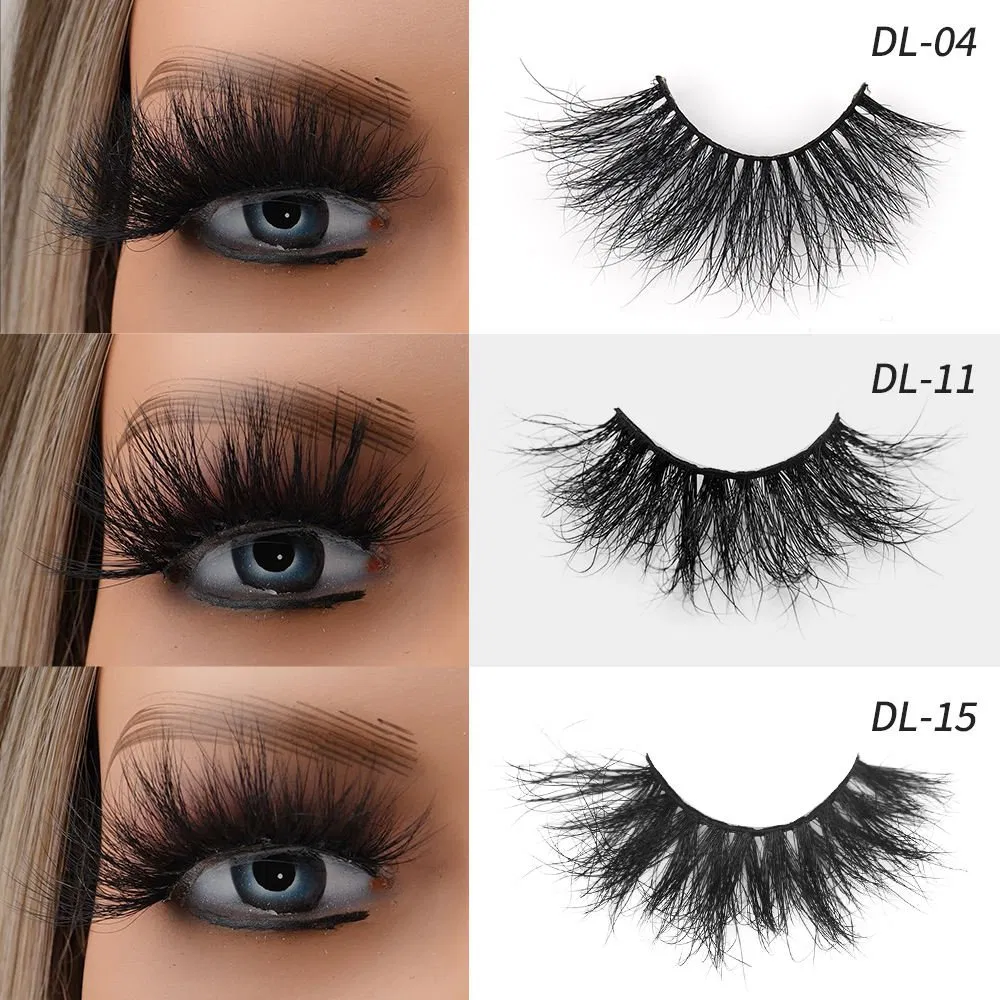 2025 Custom 14-18mm Luxury Strip False Eyelashes