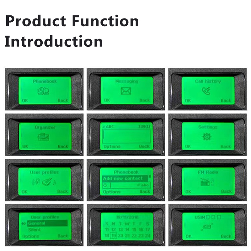 Double SIM Recording Support GSM Fixed Wireless Phone