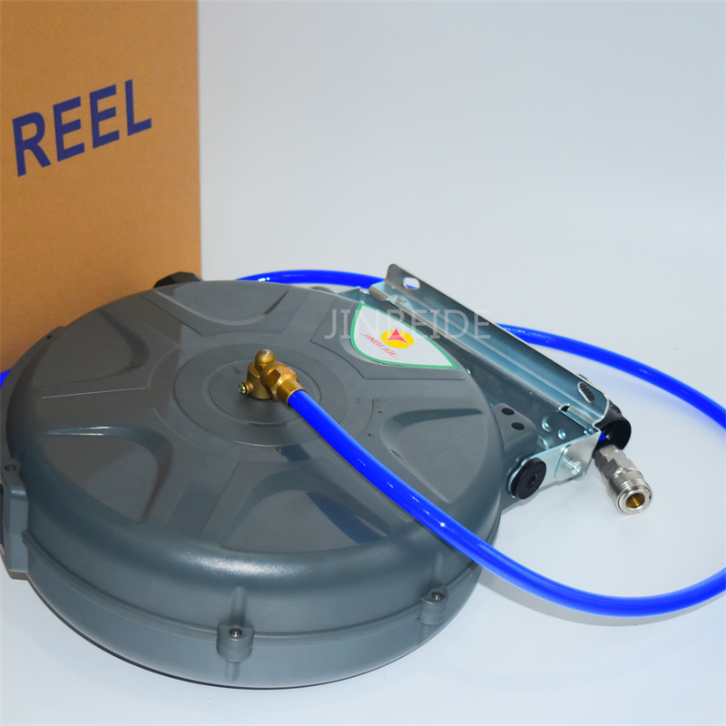 Auto Wall Mounted 10meters Factory Price Garden Hose Reel Retractable Automatic Wall Mounted Air Hose Reel