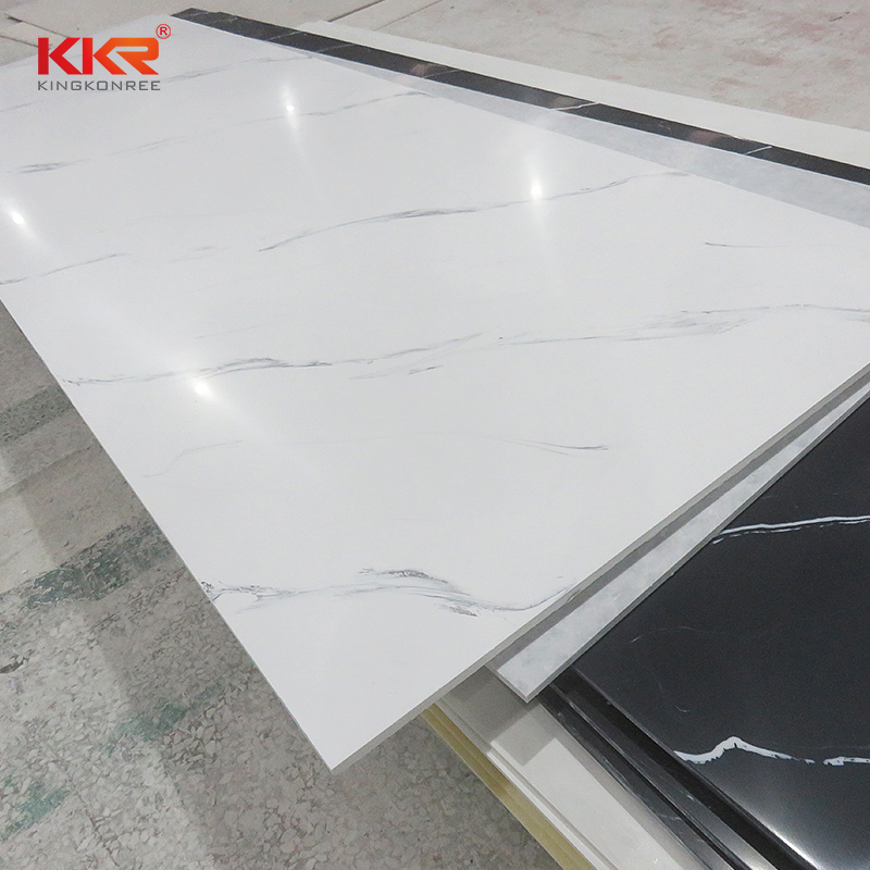 Various Colors 12mm Thickness Solid Surface Price Sheet Bathroom Solid Surface Showerwall Panel