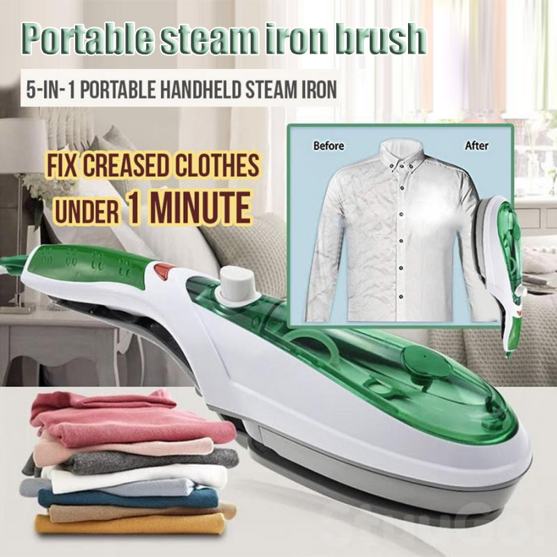 Professional Household Portable Steam Iron Brush Ironing Clothes Sterilization