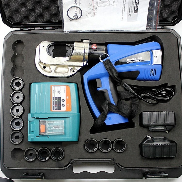 Bz-400 Battery Powered Cable Lug Crimping Tool