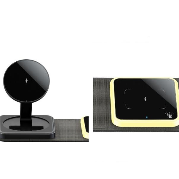 Cross-Border New Three-in-One Wireless Charger