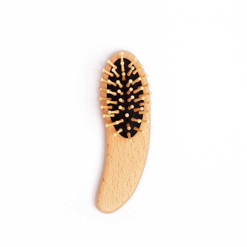 100% Natural Air Cushion Hairbrush Message Wood Hair Comb/Bamboo Hair Comb