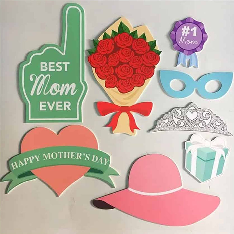 Customized Special-Shaped Photo Props Display Advertising Sintra Board