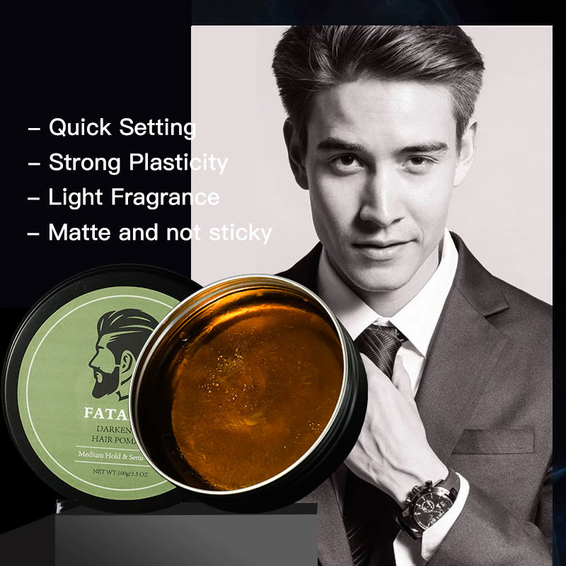 Fatazen Wax Stick Avocado Biotin Hair Mud Organic Matte Natural Styling Powerful Free Styling Vegan Hair Wax Unisex Hair Mud
