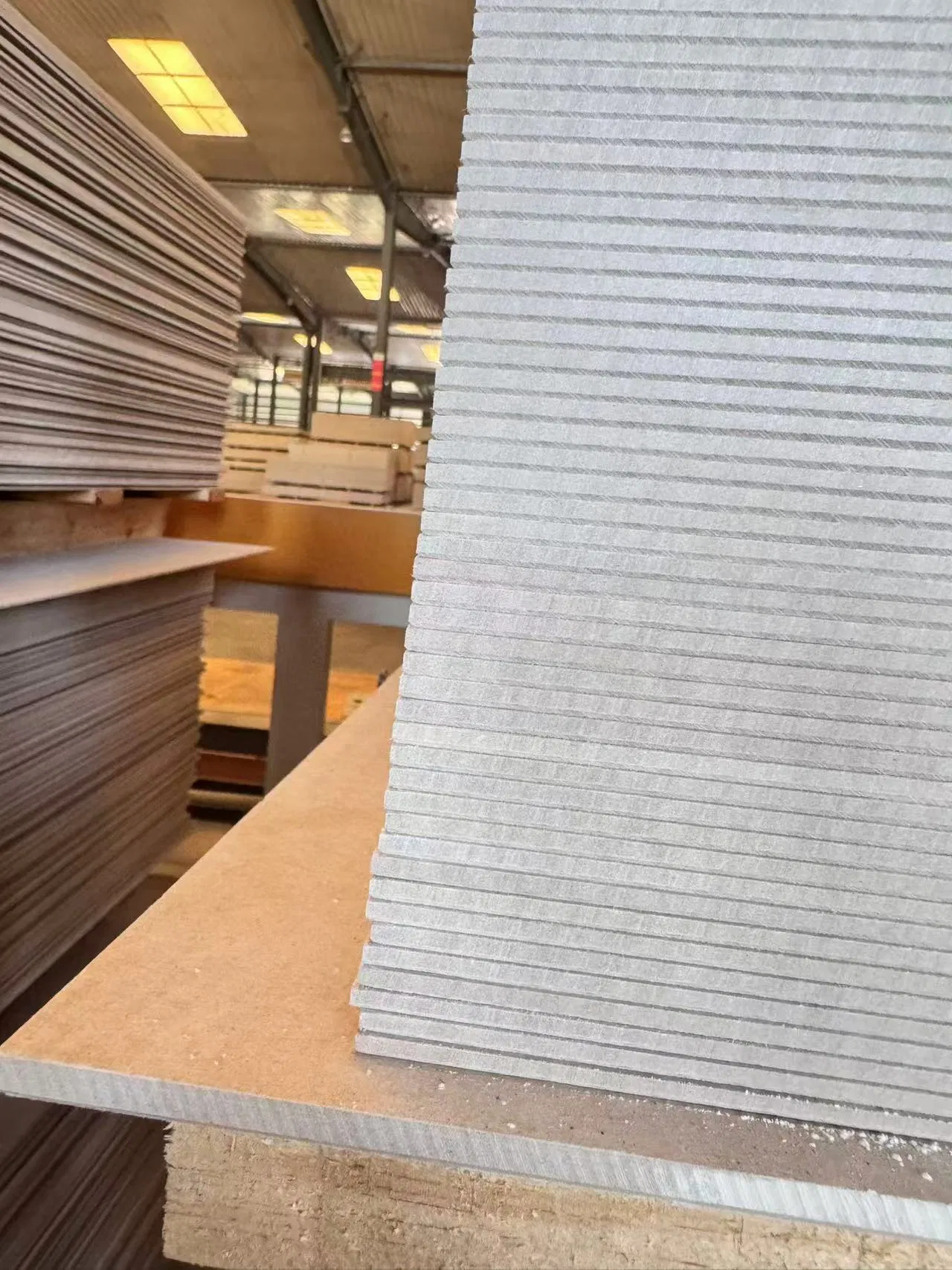 Aca Plain Fibre Cement Board Ideal for Construction of Medium Density