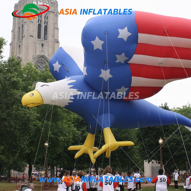 Flying Air Cartoon Animal Balloons Helium Inflatable Parade Float Eagle Model